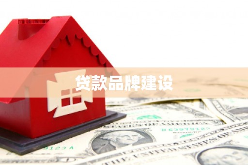 祁门贷款品牌建设