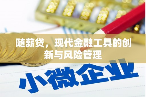 祁门随薪贷，现代金融工具的创新与风险管理