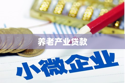祁门养老产业贷款