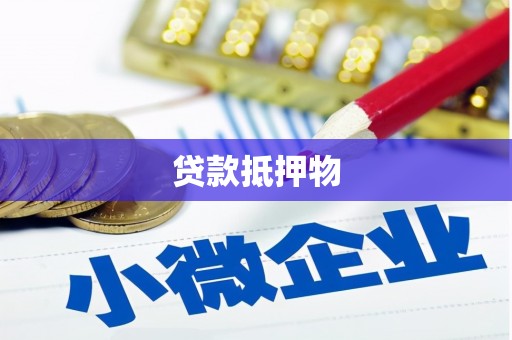 祁门贷款抵押物
